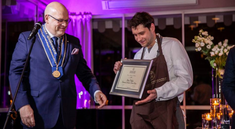 Marcin Przybysz nagrodzony prestiżową nagrodą Prix au Chef de l’Avenir (Szef Przyszłości)