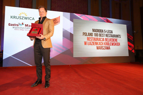 Nagroda 5-cio lecia od Poland 100 Best Restaurants