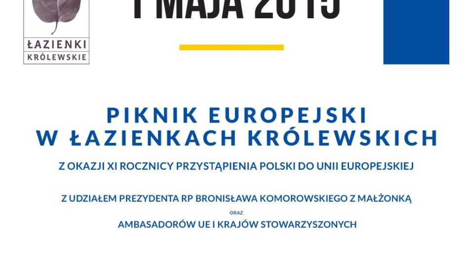 1 maja 2015 PIKNIK EUROPEJSKI w Łazienkach Królewskich